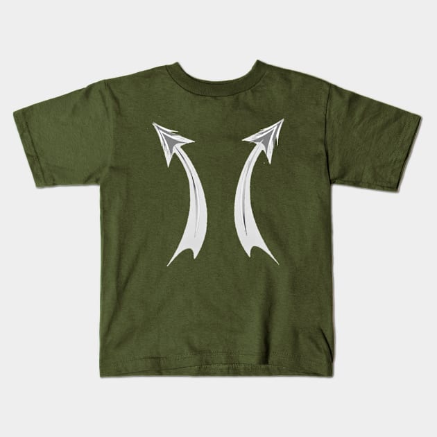 beautyful arrows art Design. Kids T-Shirt by Dilhani